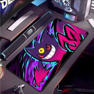 Pokémon Gengar Mouse Pad Large Anime Desk Mat Gamer Keyboard Mousepad Computer